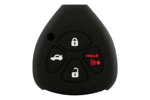 Toyota TYPE-1 Καλυμμα Κλειδιων Σιλικονης Μαυρο Χρωμα 1ΤΕΜ.