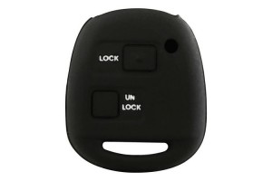 Toyota TYPE-2 Καλυμμα Κλειδιων Σιλικονης Μαυρο Χρωμα 1ΤΕΜ.