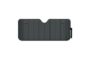 Εσωτερικη Ηλιοπροστασια Παρμπριζ Deluxe Series (ΜΑΥΡΗ/ΜΑΤ 61 Χ 147 cm)