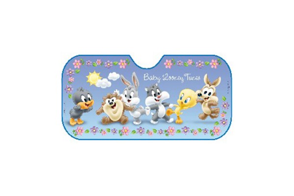 Ηλιοπροστασια Παρμπριζ 145x72  Βεντουζα WB Baby Looney Tunes