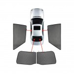 Carshades Seat Leon 3D 2012+ Κουρτινακια Μαρκε (4ΤΕΜ.)
