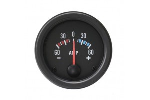 Αμπερομετρο 52mm Μαυρο