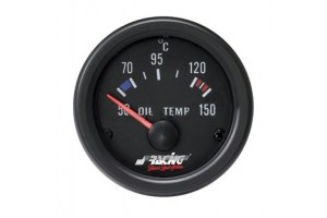 Simoni Racing Θερμοκρασια Λαδιου 52mm Μαυρο OT/B