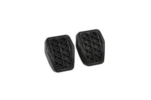 Lampa CP-5 Σετ Πεταλιέρες Αντιολισθητικές Αυτοκινήτου για Ford από Λάστιχο Μαύρες 2τμχ