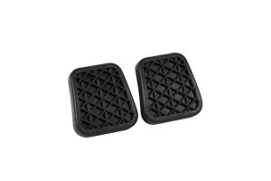 Lampa CP-7 Σετ Πεταλιέρες Αντιολισθητικές Αυτοκινήτου για Chevrolet / Fiat / Opel από Λάστιχο Μαύρες 2τμχ