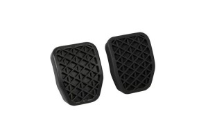 Lampa CP-16 Σετ Πεταλιέρες Αντιολισθητικές Αυτοκινήτου για Bmw από Λάστιχο Μαύρες 2τμχ