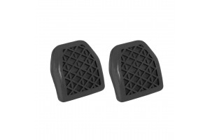 Lampa CP-22 Σετ Πεταλιέρες Αντιολισθητικές Αυτοκινήτου για Volvo από Λάστιχο Μαύρες 2τμχ