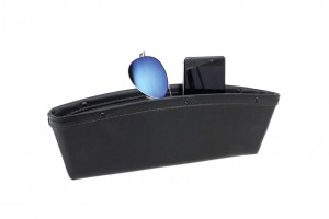 AMiO Πλαϊνή Θήκη Αυτοκινήτου 35x11x4cm Μαύρη