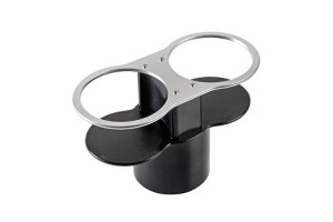 Lampa Ποτηροθήκη Αυτοκινήτου 2 Θέσεων για Κονσόλα Μονή σε Διπλή