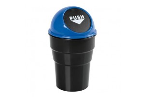 Lampa Push-bin Κάδος Απορριμάτων Αυτοκινήτου Μπλε
