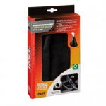 Lampa Φούσκα Ταχυτήτων Premium Sport Δερματίνη με Ραφή Μαύρο/Κόκκινο