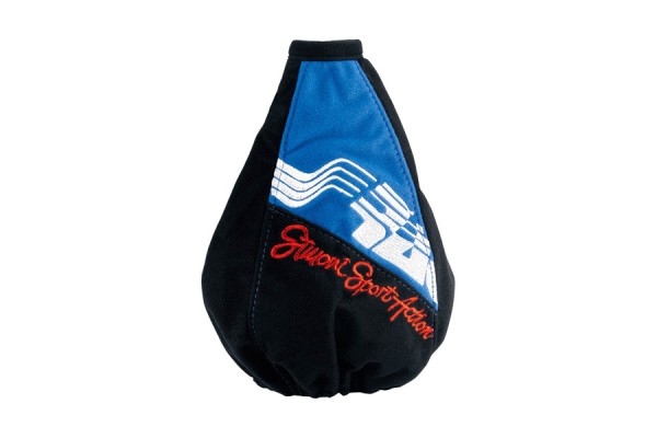 Simoni Racing Φούσκα Ταχυτήτων Cut Σουέτ Μαύρο/Μπλε Simoni Racing Φούσκα Ταχυτήτων Cut Σουέτ Μαύρο/Μπλε