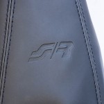 Simoni Racing Φούσκα Ταχυτήτων Soft Μαύρο Οικολογικό Δέρμα 150x150x190/250mm
