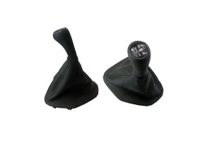 Πόμολο Ταχυτήτων Με Φούσκα Δερματίνη Μαρκέ Για BMW Σειρα 5 Ε39 95+ 5ΤΑΧΥΤΟ Και Σημα M3