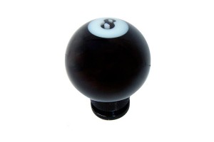 Simoni Racing Πόμολο Ταχυτήτων Μπάλα Μπιλιάρδου Μαύρο