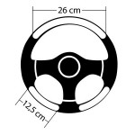 Πλαστικο Καλυμμα Τιμονιου "PRO-WHEEL"
