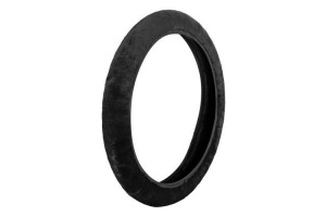 Καλυμμα Τιμονιου Fancy Plush 36>42 Γκρι Γουνινο Χνουδωτο