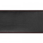 Καλυμμα Τιμονιου SKIN-COVER 37/39cm (M) Μαυρο Με Κοκκινη Ραφη Ελαστικο 2mm Παχος