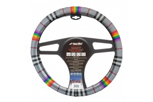 Simoni Racing Fancy Κάλυμμα Τιμονιού Οικολογικό Πολύχρωμο 37cm / 39cm