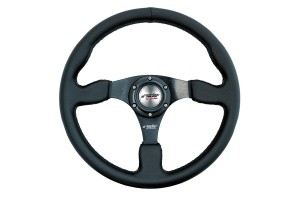 Simoni Racing Defender Pelle Τριάκτινο Δέρμα 350mm Μαύρο