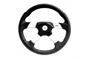 Luisi Vega Τετράκτινο 35cm Πολυουρεθάνη Μαύρο/Ασημί