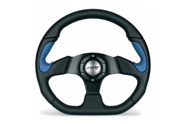 Simoni Racing Polypelle Χ2 Δέρμα 330mm Μαύρο/Μπλε Simoni Racing Polypelle Χ2 Δέρμα 330mm Μαύρο/Μπλε