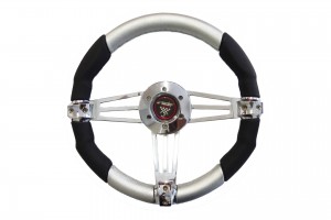 Simoni Racing Arcadia Δέρμα Inox Ασημί