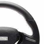 Simoni Racing Τριακτινο Eco Leather Μαύρο/Χρώμιο