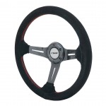 Simoni Racing Tommi 350x65x105mm Σουέτ με κόκκινη Ραφή / Μαύρο