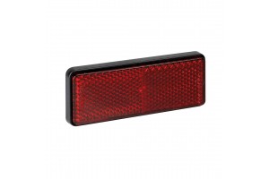 Ανακλαστηρας Κοκκινος Με Βιδα Για Στηριξη Πισω Σε Πινακιδα Μοτο 90x35mm -1ΤΕΜ