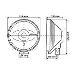 Προβολεας ANGEL-EYES 12/24V H3 130W