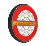 Lampa Φως LED Dynamic O-Led με Βίδες 12/24V Αριστερό 1τμχ