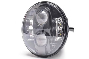 Φαναρι Στρογγυλο 7 Ιντσων ME 8LED Cree (XML-10W) 9-36V 6000-6500K Μαυρο
