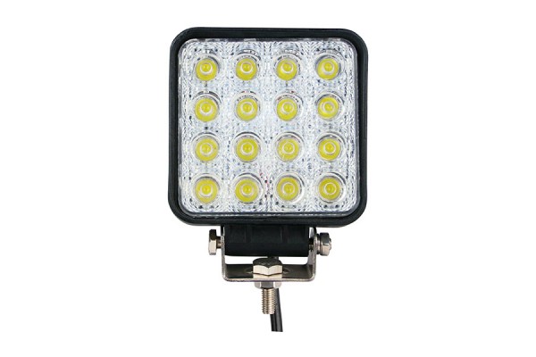 Προβολεας Εργασιας Working Lamps Flood Beam Osram Led 10-30V 48W 3600lm Τετραγωνος (110 X 110 X 72 mm) M-TECH -1 Tem