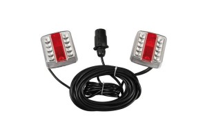 Lampa Σετ Φώτα LED Αδιάβροχα με Μαγνήτη 12V 2τμχ