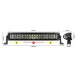 Προβολέας Μπάρα 120W 40 Led (καρφί - διάθλασης) 55cm