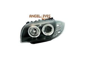 Diederichs Μπροστινά Φανάρια Angel Eyes για BMW Σειρά 1 E81/E82/E87/E88 2004 2τμχ