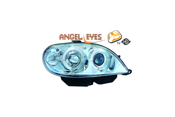Diederichs Εμπρόσθια Φανάρια Angel Eyes Chrome για Citroen Saxo