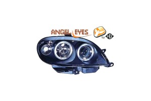 Diederichs Εμπρόσθια Φανάρια Angel Eyes Black για Citroen Saxo Diederichs Εμπρόσθια Φανάρια Angel Eyes Black για Citroen Saxo