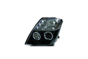 Diederichs Εμπρόσθια Φανάρια Angel Eyes Black για Citroen C2 Diederichs Εμπρόσθια Φανάρια Angel Eyes Black για Citroen C2