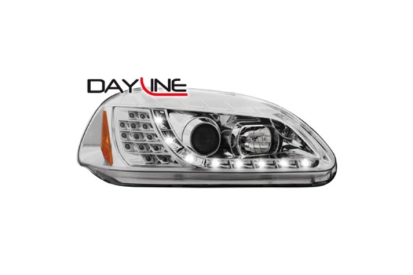 Dectane Dayline Μπροστινά Φανάρια για Honda Civic 2/5D 99-02 2τμχ