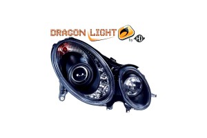 Diederichs Εμπρόσθια Φανάρια Dragonlight Led Black για Mercedes E-Class W211 2τμχ Diederichs Εμπρόσθια Φανάρια Dragonlight Led Black για Mercedes E-Class W211 2τμχ