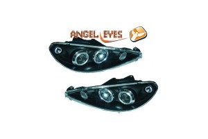 Diederichs Μπροστινά Φανάρια Angel Eyes για Peugeot 206 1998 Black 2τμχ Diederichs Μπροστινά Φανάρια Angel Eyes για Peugeot 206 1998 Black 2τμχ