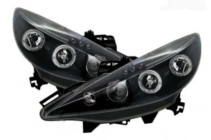Peugeot 207 3/5D 06-09 Angeleyes Black