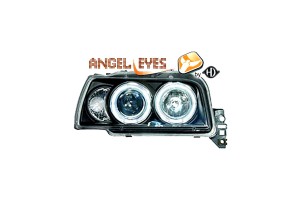 Diederichs Εμπρόσθια Φανάρια Angel Eyes Black για Renault Clio I Diederichs Εμπρόσθια Φανάρια Angel Eyes Black για Renault Clio I