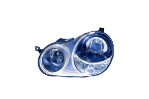 VW Polo 9N 01-05 Angeleyes Black