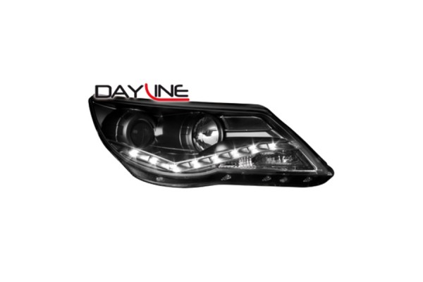 Φανάρια Dectane Dayline VW Tiguan 07>11 (Μαύρο)