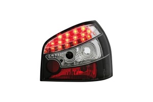 Diederichs Πίσω Φανάρια Led Μαύρο για Audi A3 Diederichs Πίσω Φανάρια Led Μαύρο για Audi A3