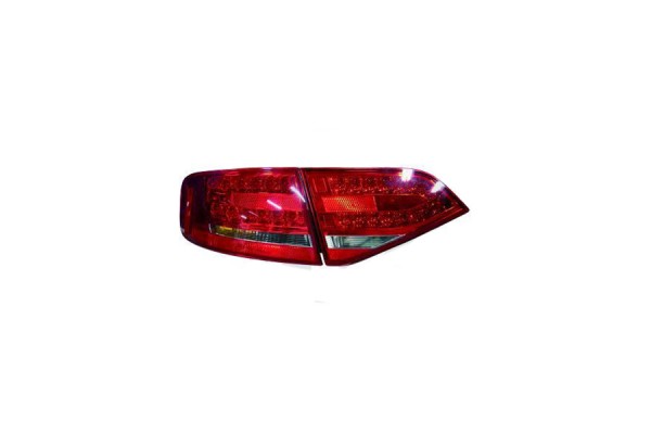 Πισινά Φανάρια Diederichs Audi A4 Β8 07+ Limousine RED/CLEAR+LED