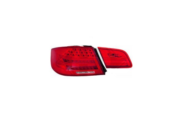 Πισινά Φανάρια Diederichs Bmw Σειρα 3 E92/93 06-09 Coupe RED+LED